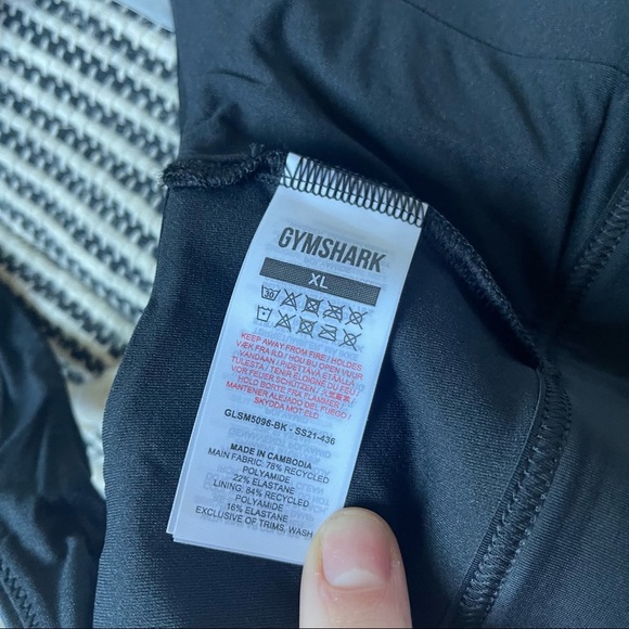 GYMSHARK SQUARE NECK BIKINI TOP ONLY - Picture 6 of 7